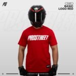 Prostreet Base Logo Red Tshirt