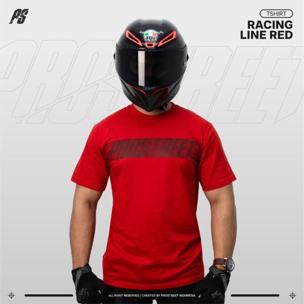 Prostreet Base Racing Line Red Tshirt