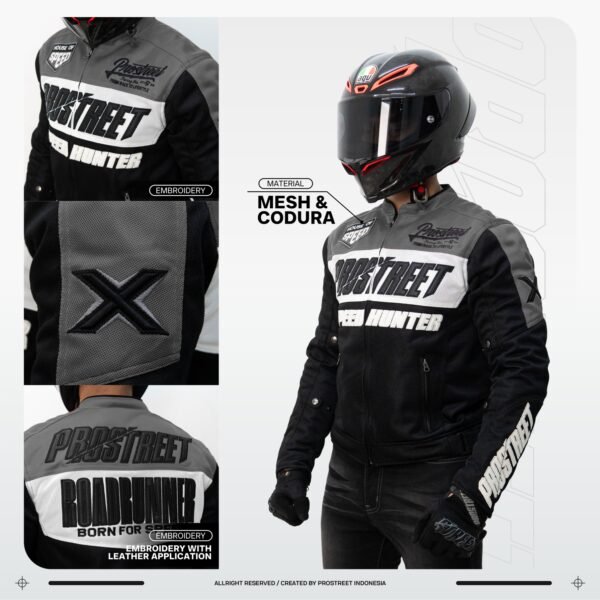 Prostreet Claymore XR03 Mesh Motorcycle Jacket