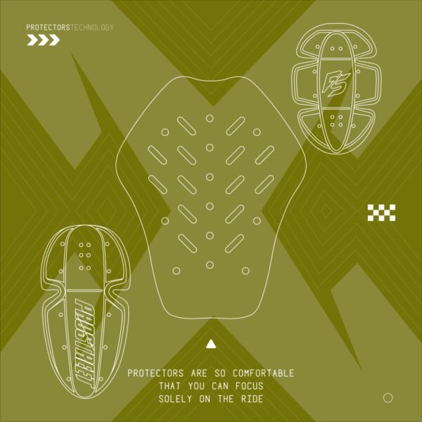 Prostreet Spectre Air Tech System V.2 Fluo Motorcycle Jacket