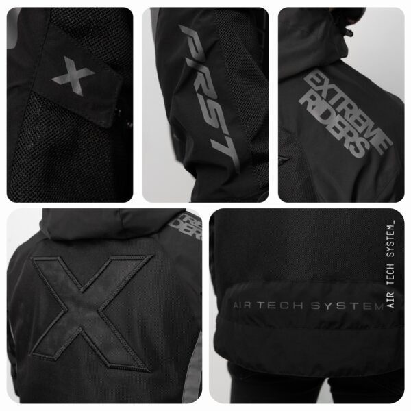 Prostreet Spectre Air Tech System V.2 Black Motorcycle Jacket