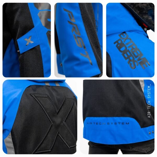 Prostreet Spectre Air Tech System V.2 Blue Motorcycle Jacket