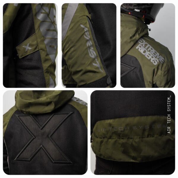 Prostreet Spectre Air Tech System V.2 Camo Bit Motorcycle Jacket