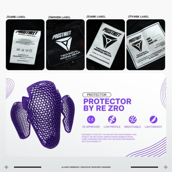 Prostreet Claymore XR03 Mesh Motorcycle Jacket