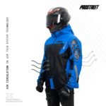 Prostreet Spectre Air Tech System V.2 Blue Motorcycle Jacket