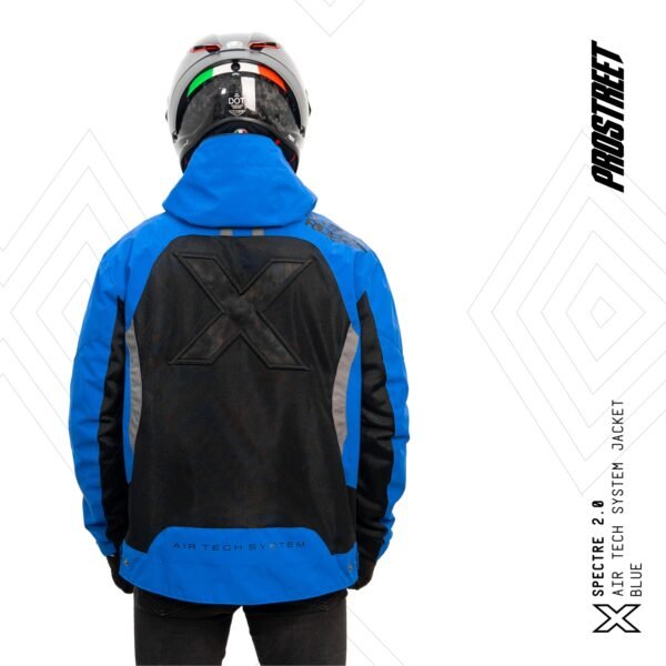 Prostreet Spectre Air Tech System V.2 Blue Motorcycle Jacket