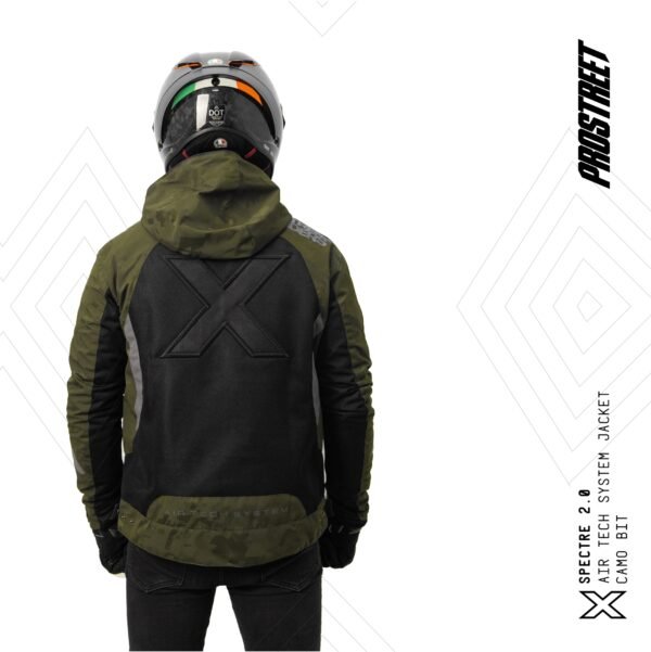 Prostreet Spectre Air Tech System V.2 Camo Bit Motorcycle Jacket
