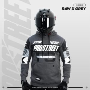 Prostreet Raw X Grey Hoodie