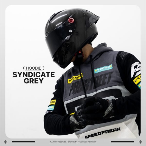 Prostreet Grey Syndicate Hoodie